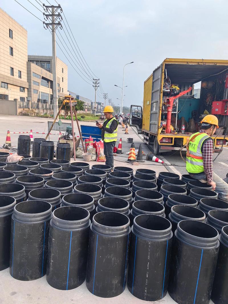 灵石管道短管置换