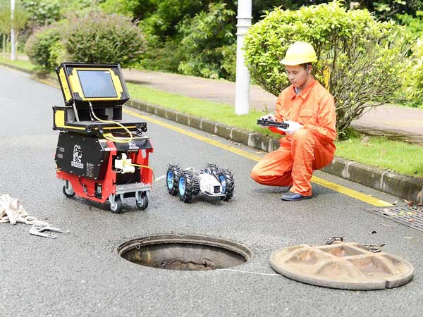 灵石管道机器人检测